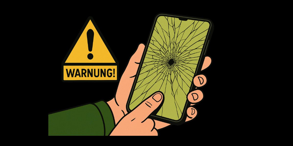 Warum du dein Handy nicht mit kaputtem Display benutzen solltest 2 Handy Display Reparatur
