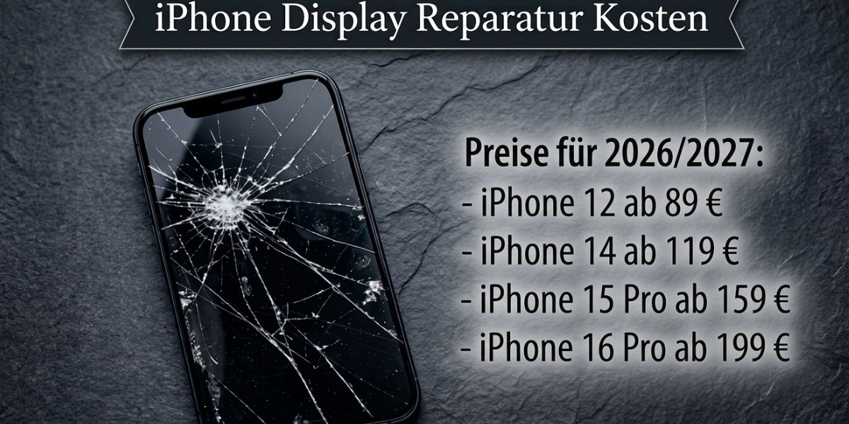 iPhone Display Reparatur Kosten