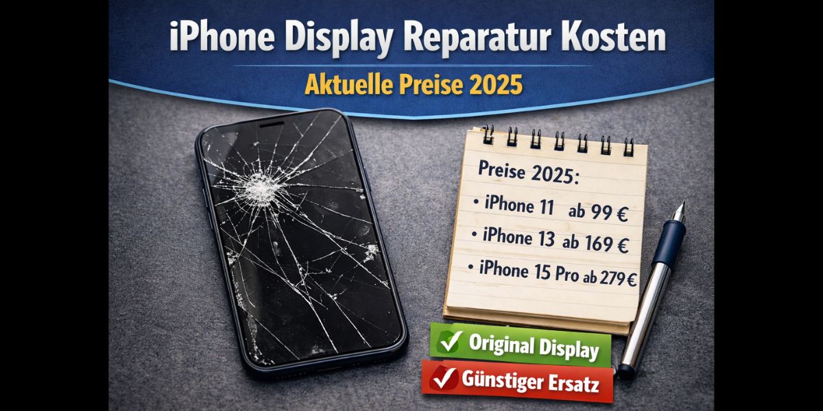 iPhone Display Reparatur Kosten