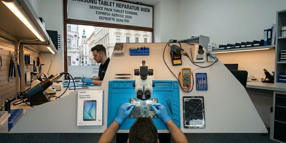 Samsung Tablet Reparatur Wien 2026
