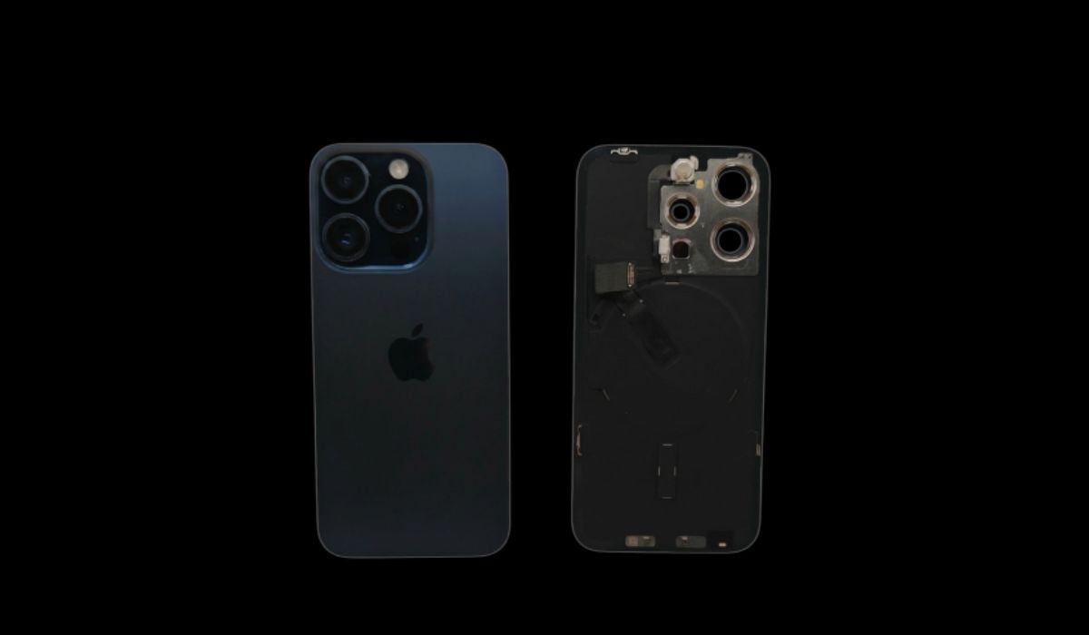 iPhone 15 Pro Rückglas tauschen Wien – Backcover Austausch bei Handy Tabor