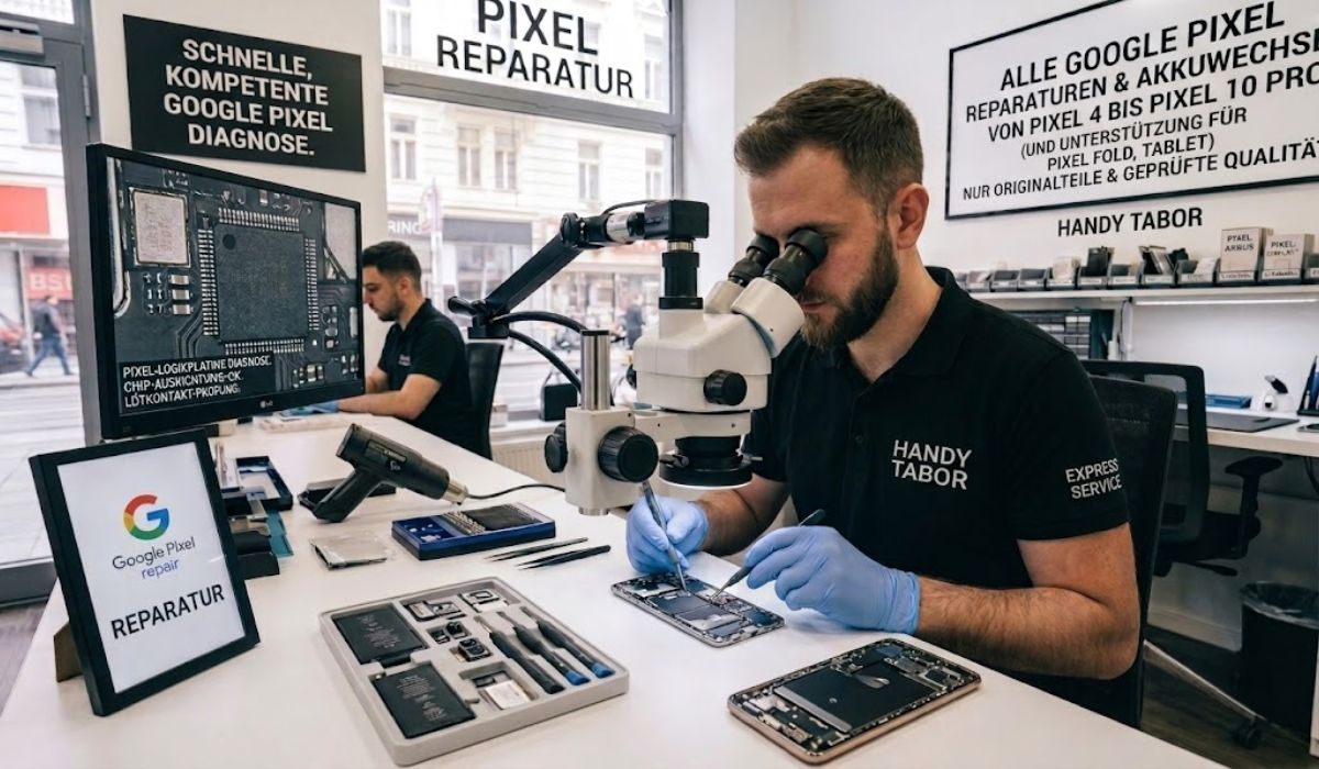 Google Pixel Reparatur Wien - Display und Akku Tausch bei Handy Tabor